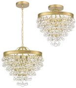 KRISTALLEN HANGLAMP APP1621-3CP Gold