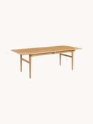 Eettafel CH327 van eikenhout, in verschillende formaten