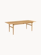 Eettafel CH327 van eikenhout, in verschillende formaten
