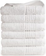 Handdoek Supreme Collectie - 6 stuks - 50x100 - wit