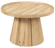 Pablo lounge tuintafel 60 cm rond H40 cm teak