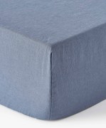 Boxspring hoeslaken Airy, gewassen linnen