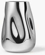 Mondgeblazen glazen vaas Mirror, H 26 cm