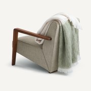 Tweekleurige plaid van wol en polyamide, Tzara