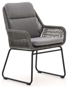 + 10% kassakorting | Lounge tuinstoel | Intenso Isorella | Rope (touw) | Grijs | Kees Smit Tuinmeubelen