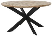 The Outsider Tuintafel Rond - Merry - Ø135 cm - Acacia - Kruispoot - The Outsider