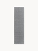In- & outdoor dubbelzijdige loper Cort met zigzag patroon