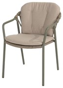 Taste by 4 Seasons Manitoba stapelbare tuinstoel olijfgroen SALE  Tuinstoel    taupe weerbestendig