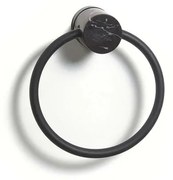 Aquanova Nero - Handdoekring - Black (zwart) NERTLR-09