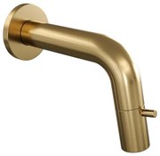 Brauer Gold Edition Fonteinkraan inbouw - uitloop 14cm - PVD - geborsteld goud 5-GG-082