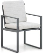 Tuinstoel Aluminium Grijs-antraciet Lifestyle Garden Furniture Nuno