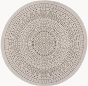 Rond dubbelzijdig in- & outdoor vloerkleed Porto