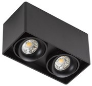 Bjorn 2 Opbouwspot Zwart