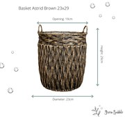 Mand Astrid bruin