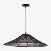 Benilde Ijzeren Plafondlamp Ø65 Cm Zwart - Sklum