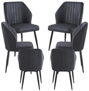 Pakket van 6 Wenye Stoelen