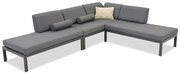 Tuinmeubelen Adrano 2-in-1 Garden Point antraciet