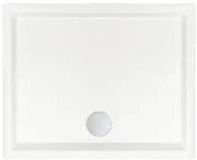 Xenz Mariana Plus rechthoekige douchebak acryl 90x80cm wit glans