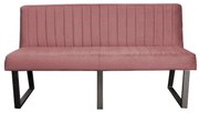 Eetkamerbank - Hengelo - stof Element roze 10 - 180 cm