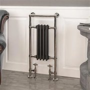 Eastbrook Avon radiator 45x95cm 450W chroom/antraciet