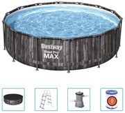 Bestway Zwembadset Steel Pro MAX rond 427x107 cm