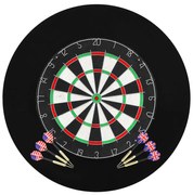 vidaXL Dartbord professioneel met 6 darts en surround sisal