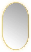 Hotbath &More Oval spiegel ovaal 80x120cm geborsteld messing PVD