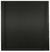 Mueller Black inbouwnis mat zwart 30x30x7cm RVS