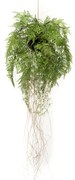 Emerald Kunstvaren hangend met wortels 35 cm