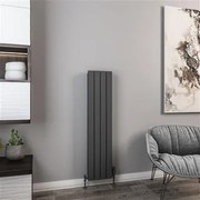 Eastbrook Hadleigh radiator 30x120cm aluminium 779W antraciet