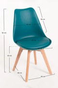 Pakket van 4 Synk Basic stoelen