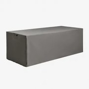 Rechthoekige Beschermhoes Voor Tuintafel Otley Grijs – Antraciet & 260 X 110 Cm - Sklum
