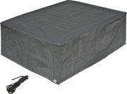 Nature Hoes planchagrill H24x63x53cm 100g/m² grafiet