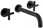Inbouw wastafelkraan REA EXIT Black