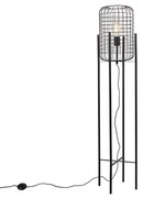 Industriële vloerlamp zwart - Bliss Vefa