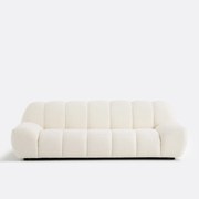 4-zits bank van dikke bouclette Nuria