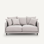 3-zits compacte fluwelen zetel, Lazare