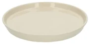 Ontbijtbord, steengoed, beige, spikkel,Ø 20,5 cm