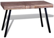 vidaXL Tafel gerecycled teakhout