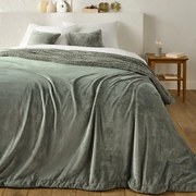 Beddensprei in fleece en sherpa, Maxine