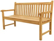 Teak houten tuinbank Bison - 150 cm.