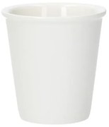 Beker met randje, porselein,Ø7 X 7,5 cm