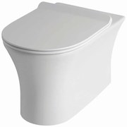 Eastbrook Northall Comfort randloos staand toilet wit glans