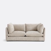 Bank 3-zit, getexureerd dik fluweel, Malo