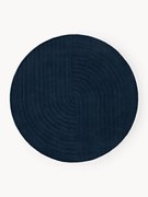 Rond wollen vloerkleed Mason, handgetuft