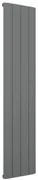 Eastbrook Peretti verticale aluminium radiator 180x37,5cm Antraciet 1264 watt