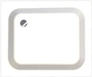 Bette plaatstalen douchebak 90 x 75 x 15 cm. Wit