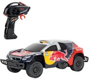 Carrera Raceauto radiografisch Red Bull Peugeot 08 DKR 16 1:16