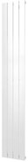 Plieger Cavallino Retto designradiator verticaal enkel middenaansluiting 1800x298mm 614W mat wit 7252960