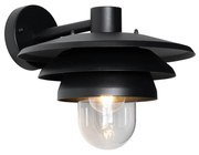 Design buiten wandlamp zwart IP44 - Morty